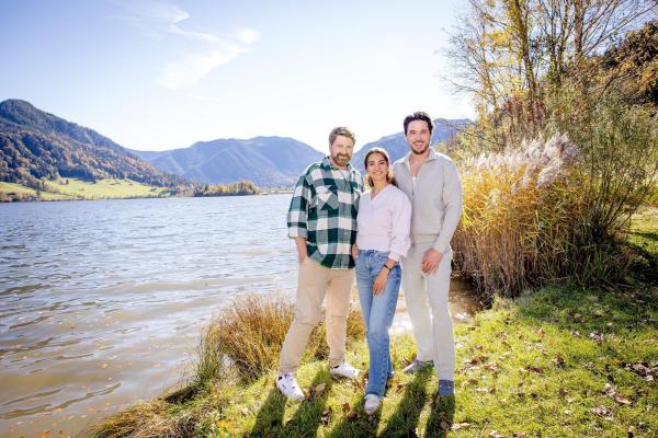 Bild 1 von 18: (v.l.n.r.) Matti (Thorsten Hamer); Bianca Marino (Rosetta Pedeone); Julian Gerlach (Alexander Milo)