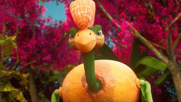 Bild 1 von 3: Mit einem Mandarinteryx ist scheinbar nicht gut Kirschen essen.© ZDF/Cheeky Little Media - Honorarfreie Verwendung gemäß AGB im redaktionellen Zusammenhang mit genannter Sendung bei Nennung \