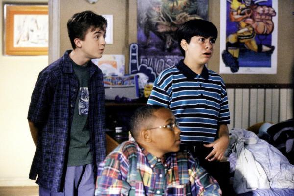 Bild 1 von 26: Im Bild: Malcolm (Frankie Muniz, l.), Dabney (Kyle Sullivan, r.) und Stevie (Craig Lamar Traylor) verschlägt es fast die Sprache.