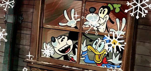 Bild 1 von 7: Weihnachten steht vor der Tür und Micky und seine Freunde bereiten sich wie jedes Jahr auf das große Fest vor. Wähhrend er mit Minnie und Goofy voller Vorfreude den Weihnachtsbaum schmückt, machen sich Donald, Daisy und die anderen Enten bereit für ihre jährliche Fahrt in den Süden. Doch Donald ist alles andere als glücklich darüber, zu Weihnachten immer wegzufahren: er möchte einmal mit Micky ein richtiges Weihnachtsfest mit Schnee und Eis feiern! Daher beschließt er kurzerhand, dieses Jahr einfach zu Hause zu bleiben - mit unvorhergesehenen Folgen... Denn schon bald spürt Donald am eigenen Leib, dass es einen sehr guten Grund dafür gibt, dass Enten jedes Jahr in den Süden reisen!