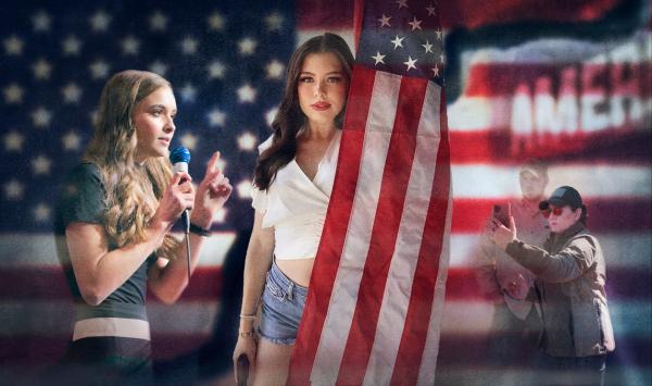 Bild 1 von 8: Drei Influencerinnen, eine Botschaft, Donald Trumps Botschaft: Make America Great Again!