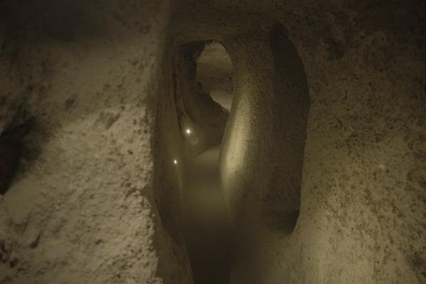 Bild 1 von 4: Die engen Gänge in Kaymakli boten einen strategischen Vorteil gegenüber zahlenmäßig überlegenen Armeen: hier waren nur Kämpfe Mann gegen Mann möglich.