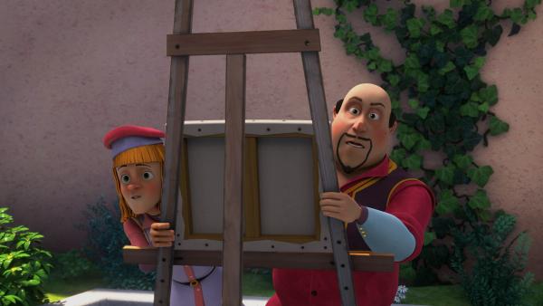 Bild 1 von 3: Vanni mit Papa Ducchio