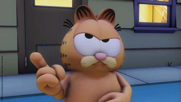 Bild 1 von 2: Garfield hat Zweifel.