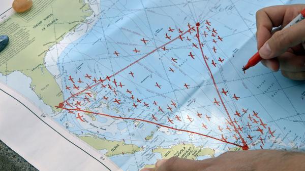Bild 1 von 3: Nicht selten wird das Bermuda-Dreieck auch \