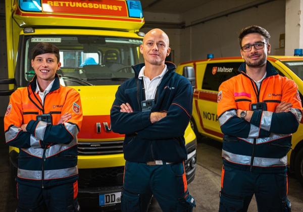 Bild 1 von 51: (v.l.n.r.) Yvonne; Sebastian; Frederik aus Dresden