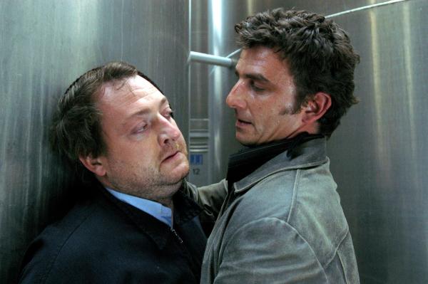 Bild 1 von 13: Im Bild (v.li.): Maximilian Krückl (Kurt Matzleiner), Hans Sigl (Andreas Blitz), Harald Windisch (Simon Turber).