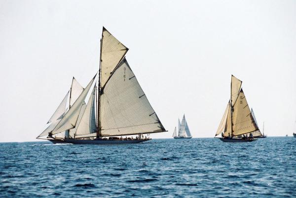 Bild 1 von 4: Regatta vor Imperia.