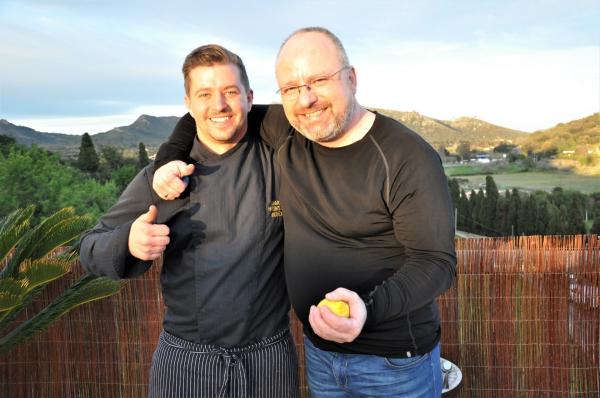 Bild 1 von 12: Sternekoch Christian Lohse und sein Herausforderer Gabriel Heuberger Muinos,