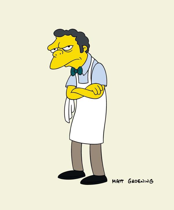 Bild 1 von 36: (15. Staffel) - Einer von Homer Simpsons besten Freunden: Kneipenbesitzer Moe.