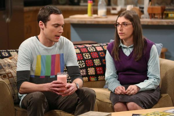 Bild 1 von 30: Sind nicht einer Meinung: Amy (Mayim Bialik, r.) und Sheldon (Jim Parsons, l.) ...