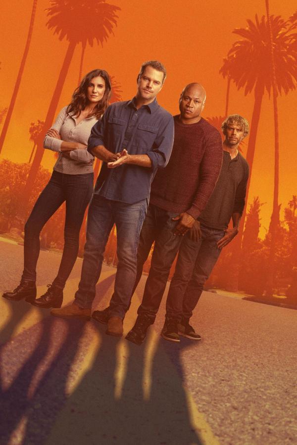 Bild 1 von 19: Im Bild (v.li.): Daniela Ruah (Special Agent Kensi Blye), Chris O?Donnell (Special Agent G. Callen), LL Cool J (Special Agent Sam Hanna), Eric Christian Olsen (Marty Deeks).