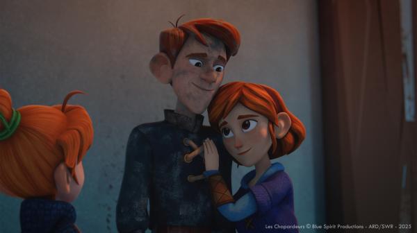 Bild 1 von 6: Milly ist glücklich über Pauls Rettung.