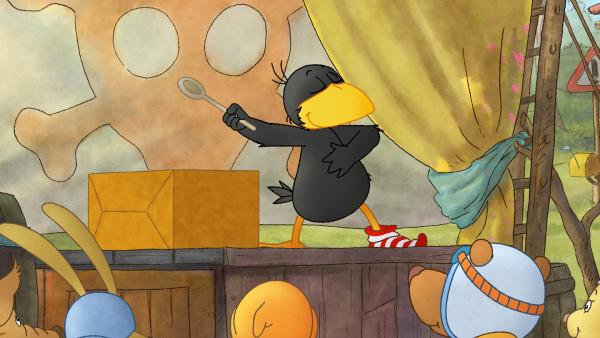 Bild 1 von 4: Socke behauptet ein großer Zauberkünstler zu sein.