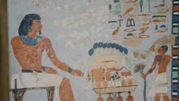 Bild 1 von 3: Grabmale als Machtdemonstration: Das prachtvolle Grab Sarenputs II. soll die Erhabenheit des einflussreichen Gaufürsten zeigen.