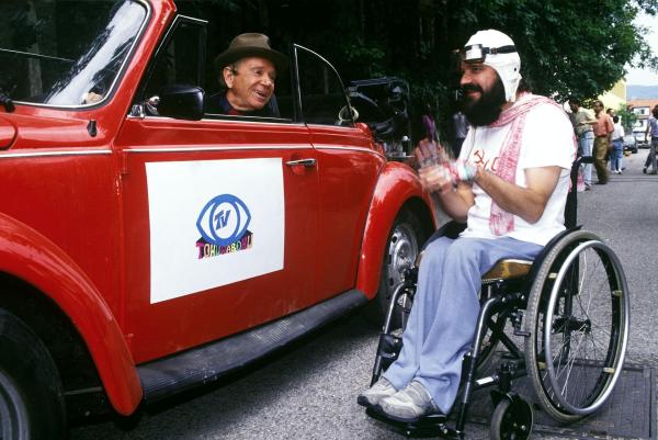 Bild 1 von 2: Im Bild: Ossy Kolmann, Siggi Maron