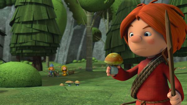 Bild 1 von 6: Pilzesammeln alleine ist für Gilby viel zu langweilig.