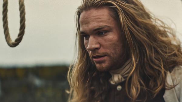 Bild 1 von 8: Jack Rackham auf dem Weg zum Galgen. Er wurde wegen Piraterie zum Tode verurteilt.