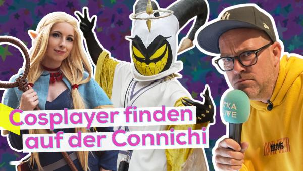 Bild 1 von 1: Ben muss auf der Anime-Messe Connichi Cosplayer finden.