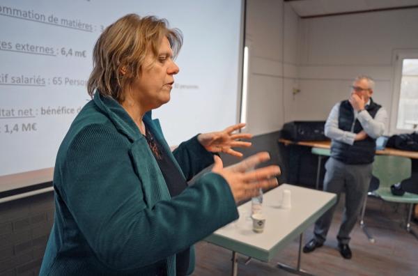 Bild 1 von 2: Marie-Madeleine Maucourt ist Präsidentin des Genossenschafts-Regionalverbandes.