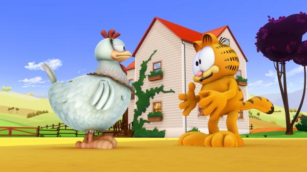 Bild 1 von 3: Garfield und Penny Henny