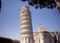 Der schiefe Turm von Pisa
