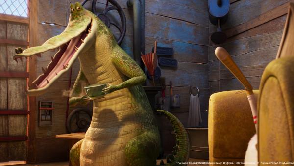 Bild 1 von 1: Cornelius kümmert sich rührend um die kranke Maggie und macht ihr einen Tee.