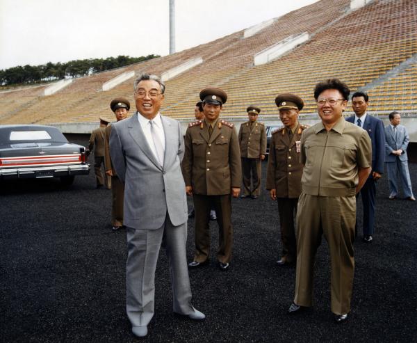 Bild 1 von 3: Kim Il-Sung - der Begründer der Herrscher-Dynastie Nordkoreas und Großvater des heutigen Staatsoberhauptes Kim Jong-Un.