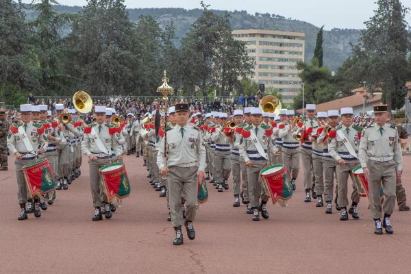 Bild 1 von 7: Das Camerone-Fest der Legion im französischen Aubagne: Erinnerung an eine legendäre Schlacht 1863 in Mexiko.