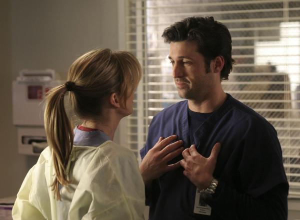 Bild 1 von 59: Hat ihre Liebe eine Chance? Meredith (Ellen Pompeo, l.) und Derek (Patrick Dempsey, r.) ...