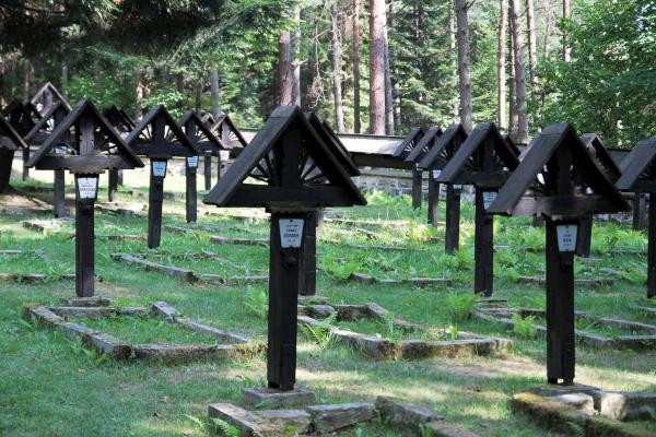 Bild 1 von 19: Im Bild: Soldatenfriedhof in Gorlice.