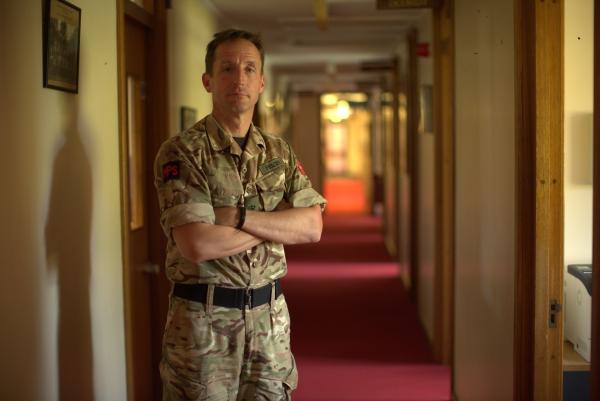 Bild 1 von 4: Lieutenant Colonel Mike Fielder ist der Kommandant des MCTC. Sein Wort ist hier Gesetz.