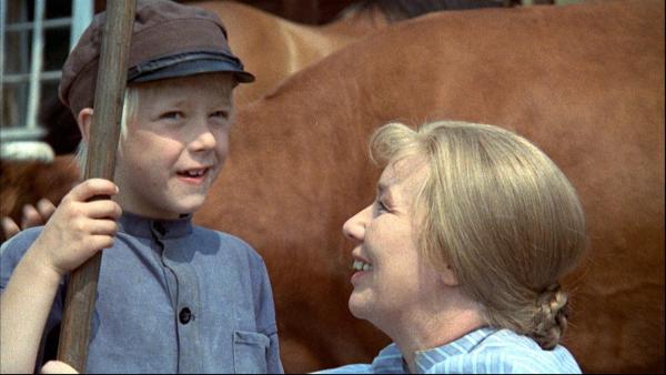 Bild 1 von 4: Im Bild: Jan Ohlsson (Michel), Emy Storm (Alma).
