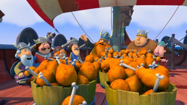 Bild 1 von 7: Verhungern werden die Winkinger auf dem Rückweg nach Flake nicht.