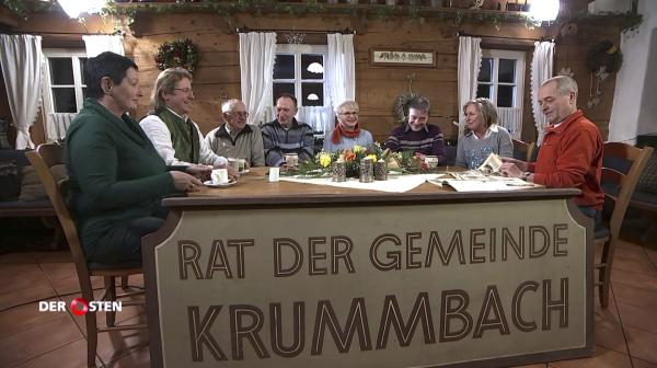 Bild 1 von 3: Rat der Gemeinde Kulmbach mit Gesangsduo Kathrin (2.v.re.) und Peter (2.v.l.)