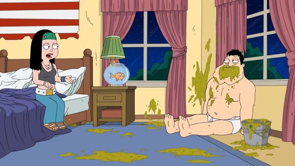 Bild 1 von 8: Hayley, l.; Stan, r.