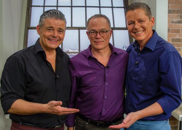 Bild 1 von 10: Im Bild: Andreas Wojta, Marc Mößmer, Alexander Fankhauser.