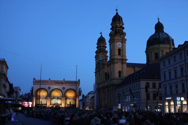 Bild 1 von 1: Vorabfoto: Odeonsplatz München.