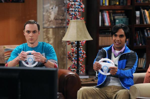 Bild 1 von 27: Sind etwas anders: Sheldon (Jim Parsons, l.) und Raj (Kunal Nayyar, r.) ...