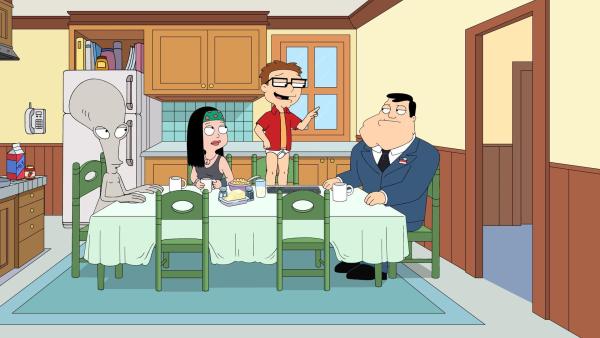 Bild 1 von 8: (v.l.n.r.) Roger; Hayley; Steve; Stan