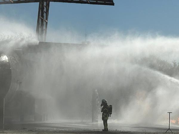 Bild 1 von 15: Brandschutzübung in Stetten