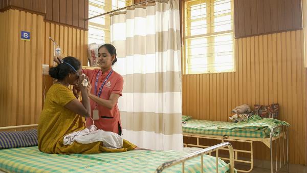 Bild 1 von 14: Im Bild: Krankenzimmer am Krankenhaus der Barmherzigen Bru¨der in Kattappana.