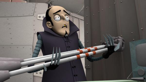 Bild 1 von 5: Enzo liefert die fertigen Lanzen aus.