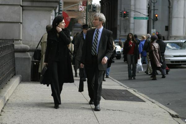 Bild 1 von 4: (l-r) Annie Parisse as A.D.A. Alexandra Borgia, Sam Waterston as Asst. D.A. Jack McCoy -- NBC Universal