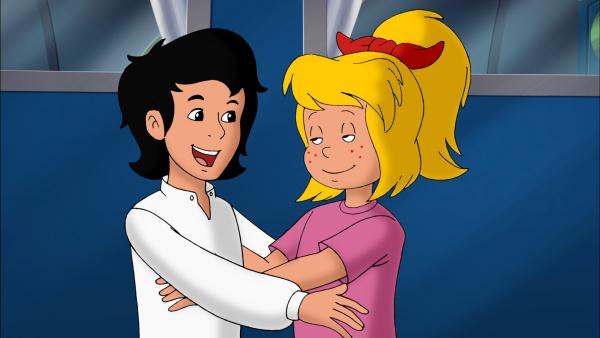 Bild 1 von 9: Bibi ist hin und weg, als sie ihren alten Freund Mikosch wiedersieht.