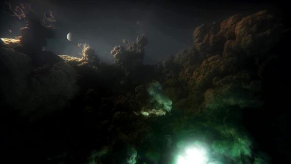 Bild 1 von 4: Der größte Planet des Sonnensystems wird von gigantischen Blitzen erleuchtet.  Sie haben Ähnlichkeiten mit den Gewittern auf der Erde - doch sie entstehen ganz ohne Wasser.