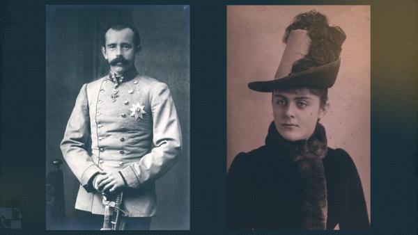 Bild 1 von 3: Kronprinz Rudolf und Mary Vetsera.