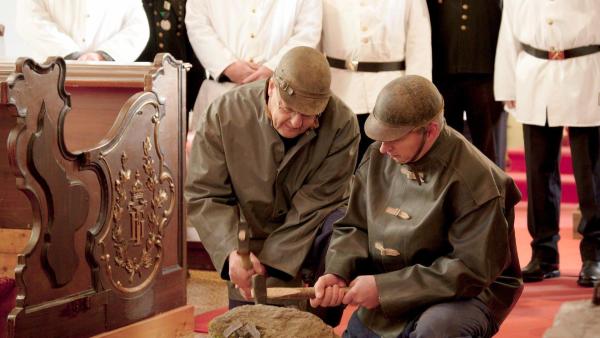 Bild 1 von 14: Im Bild: Bergmannsspiel in Radmer.