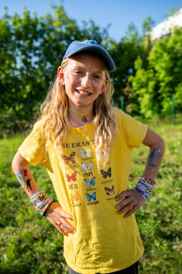 Bild 1 von 4: Cassia ist zehn Jahre alt und ein riesiger Taylor-Swift-Fan.