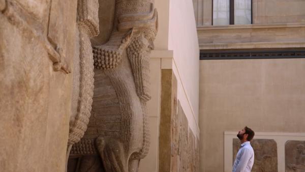 Bild 1 von 5: Aufbewahrt im Louvre: Skulpturen, die Persepolis als Vorbild dienten.